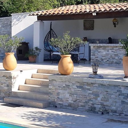 Les Chambres Manon - Piscine, Spa, Tennis Belcodene Eksteriør bilde